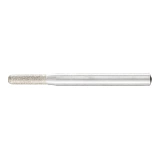 PFERD TOOLS Diamant-Schleifstift Walzenrund Ø5,0mm Schaft-Ø6 mm D126 (mittel) ideal für den Handeinsatz