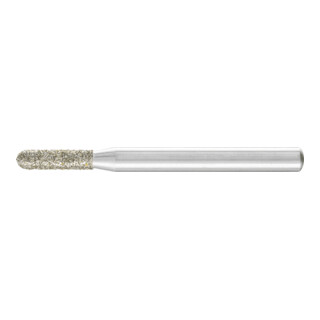 PFERD TOOLS Diamant-Schleifstift Walzenrund Ø5,0mm Schaft-Ø6 mm D357 (grob) zum Schleifen von GFK/CFK