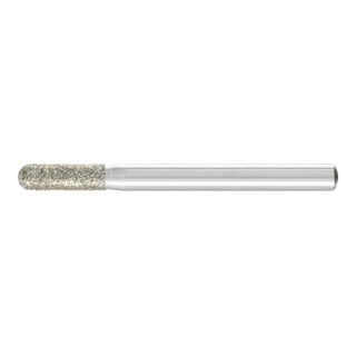 PFERD TOOLS Diamant-Schleifstift Walzenrund Ø6,0mm Schaft-Ø6 mm D357 (grob) zum Schleifen von GFK/CFK