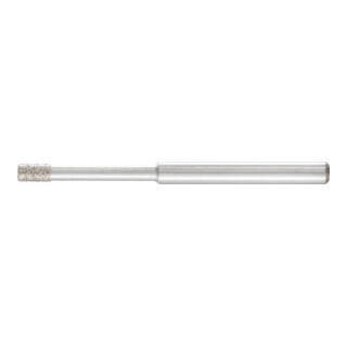 PFERD TOOLS Diamant-Schleifstift Zyl. Ø2,4 mm SchaftØ3 mm D126 (mit.) zum Schleifen von Bohrungen/Radien