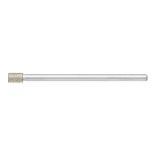 PFERD TOOLS Diamant-Schleifstift Zyl. Ø4,0mm SchaftØ3 mm D126 (mit.) zum Schleifen von Bohrungen/Radien