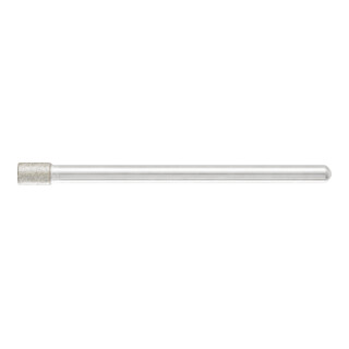 PFERD TOOLS Diamant-Schleifstift Zyl. Ø4,0mm SchaftØ3 mm D91 (fein) zum Schleifen von Bohrungen/Radien