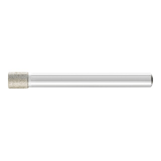 PFERD TOOLS Diamant-Schleifstift Zyl. Ø7,0mm SchaftØ6 mm D126 (mit.) zum Schleifen von Bohrungen/Radien