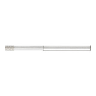 PFERD TOOLS Diamant-Schleifstift Zyl. Ø2,6 mm SchaftØ3 mm D91 (fein) zum Schleifen von Bohrungen/Radien