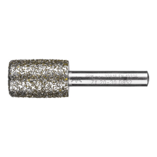 PFERD TOOLS Diamant-Schleifstift Zyl. Ø20,0mm SchaftØ8 mm D852 (sehr grob) zum Ausschleifen von Nuten