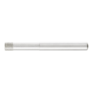 PFERD TOOLS Diamant-Schleifstift Zyl. Ø6,0mm SchaftØ6 mm D126 (mit.) zum Schleifen von Bohrungen/Radien