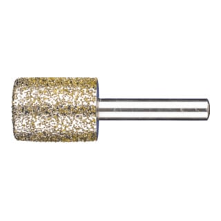 PFERD TOOLS Diamant-Schleifstift Zylinder 24x30x8 mm D852 zum Schleifen von Grau-und Sphäroguss