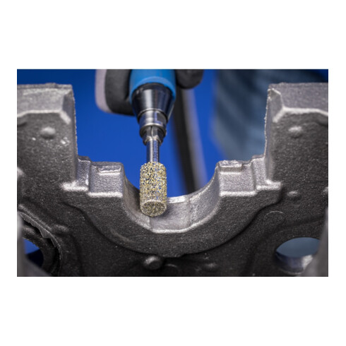 PFERD TOOLS Diamant-Schleifstift Zylinder 24x30x8 mm D852 zum Schleifen von Grau-und Sphäroguss