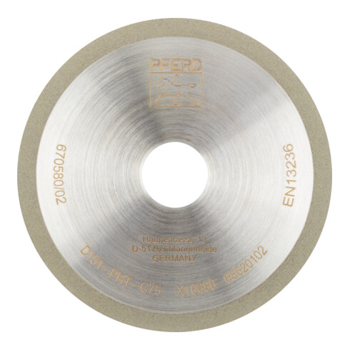 PFERD TOOLS Diamant-Trennscheibe 1A1R 100x1,0x20,0mm PHT D151 (mittel) für Trockenschliff