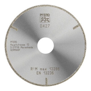 PFERD TOOLS Diamant-Trennscheibe D1A1R GAG