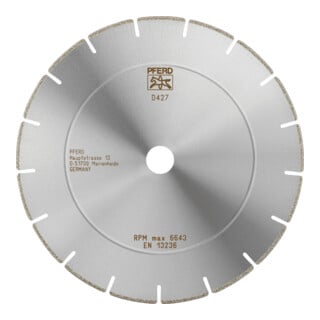 PFERD TOOLS Diamant-Trennscheibe D1A1RSS D 427 GAS2