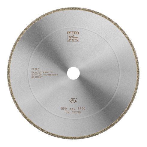 PFERD TOOLS Diamant-Trennscheibe D1A1R 230x3,8x22,23 mm D852 (sehr grob) für Grau-/Sphäroguss