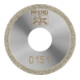 PFERD TOOLS Diamant-Trennscheibe D1A1R 30x1,0x10,0mm D151 (mittel) für Glas/Keramik/Hartmetall