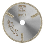 PFERD Diamant-Trennscheibe D1A1R GAG