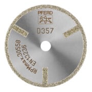 PFERD Diamant-Trennscheibe D1A1R GAG
