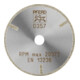 PFERD TOOLS Diamant-Trennscheibe D1A1R 75x2,0x10,0mm D357 (grob) mit Schutzsegment für GFK/CFK