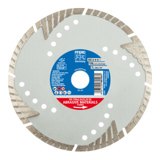 PFERD TOOLS Diamant-Trennscheibe DG 178x2,5x22,23 mm SG z. Trennen v. Stein/Beton,hohe Schnittqualität