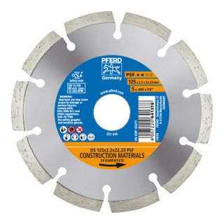 PFERD TOOLS Diamant-Trennscheibe DS PSF