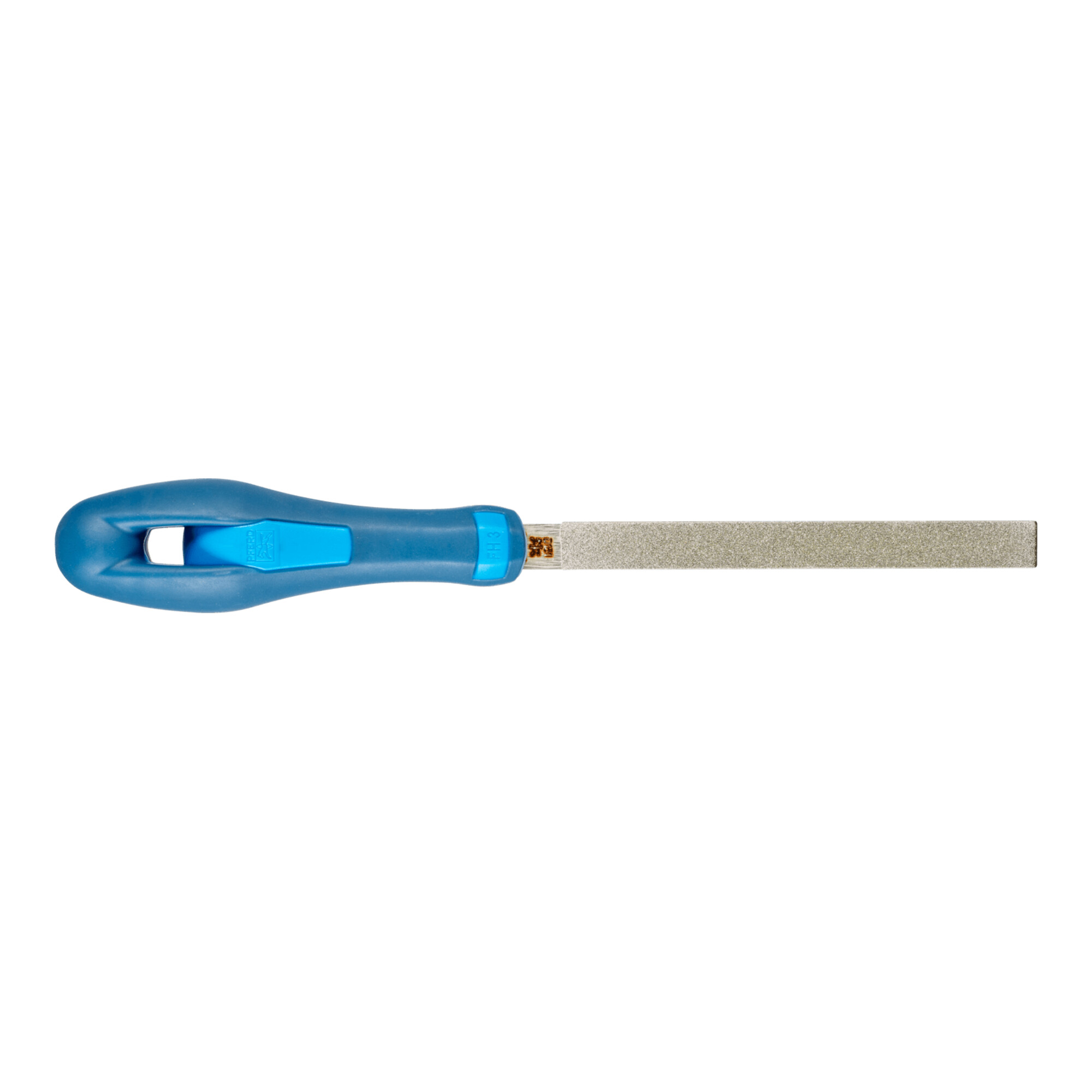 PFERD TOOLS Diamant-Werkstattfeile flachstumpf 125 mm D151 (mittel) für harte Werkstoffe
