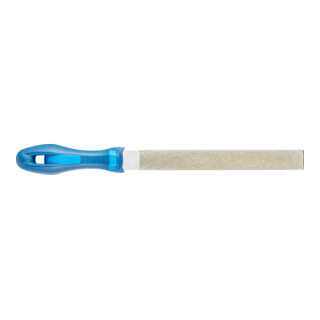 PFERD TOOLS Diamant-Werkstattfeile flachstumpf 200mm D251 (mittel) für harte Werkstoffe GFK/CFK