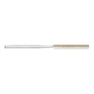PFERD TOOLS Diamantfeile für Handfeilgerät dreikant 3,5x3,5x60mm Schaft-Ø3 mm D126 (mittel) komplett