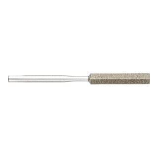 PFERD TOOLS Diamantfeile für Handfeilgerät dreikant 4,5x4,5x60mm Schaft-Ø3 mm D126 (mittel) komplett