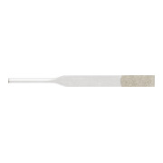 PFERD TOOLS Diamantfeile für Handfeilgerät flachkonisch 6,3x1,0x73 mm SchaftØ3 mm D126 (mittel) komplett