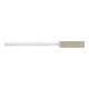 PFERD TOOLS Diamantfeile für Handfeilgerät flachst. 5,0x2,0x50mm Schaft-Ø3 mm D126 (mittel) beidseitig-1