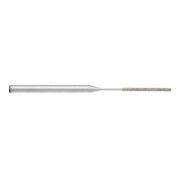 PFERD TOOLS Diamantfeile für Handfeilgerät rund Ø1,0x50mm Schaft-Ø3 mm D126 (mittel) komplett