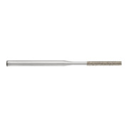 PFERD TOOLS Diamantfeile für Handfeilgerät rund Ø2,0x50mm Schaft-Ø3 mm D126 (mittel) komplett