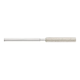 PFERD TOOLS Diamantfeile für Handfeilgerät rund Ø4,0x60mm Schaft-Ø3 mm D126 (mittel) komplett