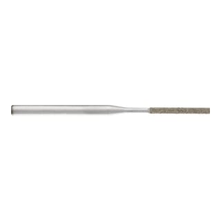 PFERD TOOLS Diamantfeile für Handfeilgerät vierkant 1,5x1,5x50mm Schaft-Ø3 mm D126 (mittel) komplett