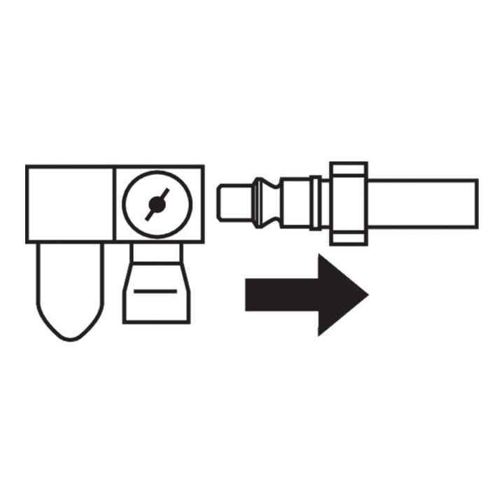 PFERD TOOLS Druckluftfeilgerät PF 4/84 SV Frequenz: 8.400 Hub/min.