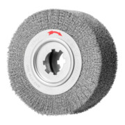 PFERD TOOLS Entgratbürste ungezopft RBU Ø 250x100x50,8 mm Bohrung Stahl-Draht-Ø 0,35 mm stationär