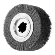 PFERD TOOLS Entgratbürste ungezopft RBU Ø 250x100x50,8 mm Bohrung Stahl-Draht-Ø 0,50mm stationär