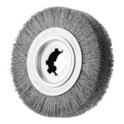 PFERD TOOLS Entgratbürste ungezopft RBU Ø 250x60x50,8 mm Bohrung Edelstahl-Draht-Ø 0,35 mm stationär