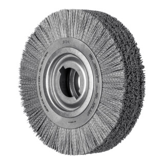 PFERD TOOLS Entgratbürste ungezopft RBU Ø 250x60x50,8 mm Bohrung SiC-Filament-Ø 1,10mm Korn 120 stationär