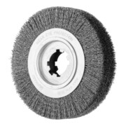 PFERD TOOLS Entgratbürste ungezopft RBU Ø 250x60x50,8 mm Bohrung Stahl-Draht-Ø 0,35 mm stationär