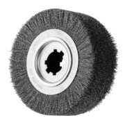 PFERD TOOLS Entgratbürste ungezopft RBU Ø 250x80x50,8 mm Bohrung Stahl-Draht-Ø 0,35 mm stationär