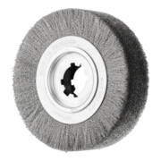 PFERD TOOLS Entgratbürste ungezopft RBU Ø250x60x50,8 mm Bohrung Edelstahl-Draht-Ø0,20 stationär