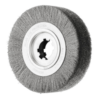 PFERD TOOLS Entgratbürste ungezopft RBU Ø250x60x50,8 mm Bohrung Edelstahl-Draht-Ø0,20 stationär