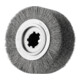 PFERD TOOLS Entgratbürste ungezopft RBU Ø 250x100x50,8 mm Bohrung Edelstahl-Draht-Ø 0,35 mm stationär