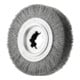 PFERD TOOLS Entgratbürste ungezopft RBU Ø 250x60x50,8 mm Bohrung Edelstahl-Draht-Ø 0,35 mm stationär