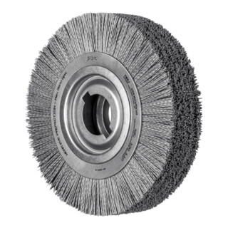 PFERD TOOLS Entgratbürste ungezopft RBU Ø 250x60x50,8 mm Bohrung SiC-Filament-Ø 1,10mm Korn 120 stationär