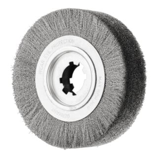PFERD TOOLS Entgratbürste ungezopft RBU Ø250x60x50,8 mm Bohrung Edelstahl-Draht-Ø0,20 stationär