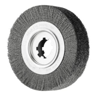 PFERD TOOLS Entgratbürste ungezopft RBU Ø250x60x50,8 mm Bohrung Stahl-Draht-Ø0,20 stationär