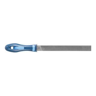 PFERD TOOLS Feilraspel mit Heft Flachstumpf 200mm Kreuzhieb 1/Raspelhieb 1 für universellen Einsatz