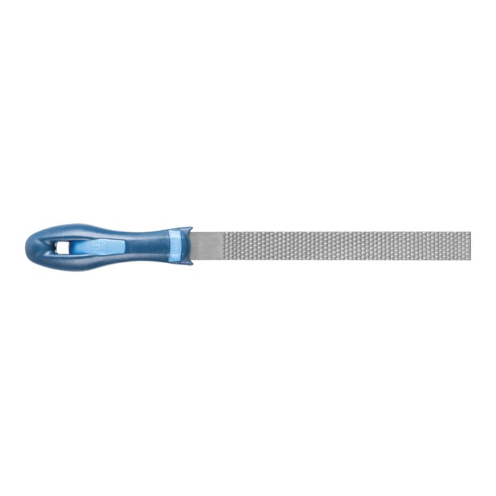PFERD TOOLS Feilraspel mit Heft Flachstumpf 200mm Kreuzhieb 1/Raspelhieb 1 für universellen Einsatz