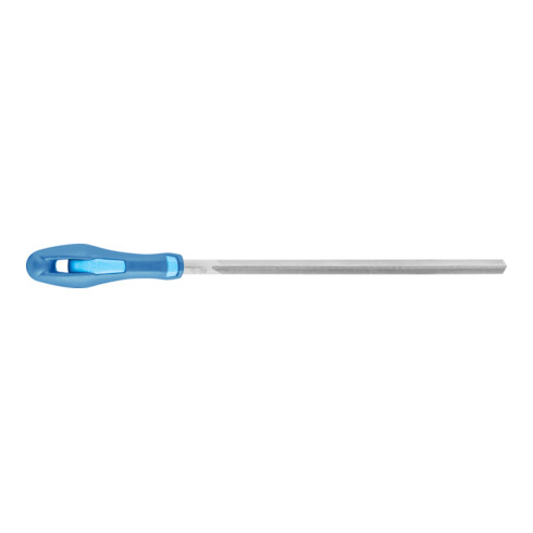 PFERD TOOLS Feinsägefeile mit Heft Dreikant 110mm Hieb 2 universell zum Schärfen