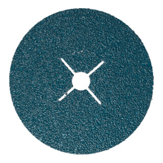 PFERD TOOLS Fiberscheibe Ø 180mm VICTOGRAIN 36 für Höchstleistung auf Stahl